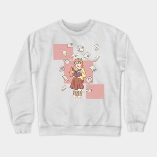 Lost in the pages Crewneck Sweatshirt